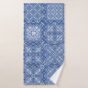 Dekorative Keramik Azulejo Fliesen. Colored de Badehandtuch