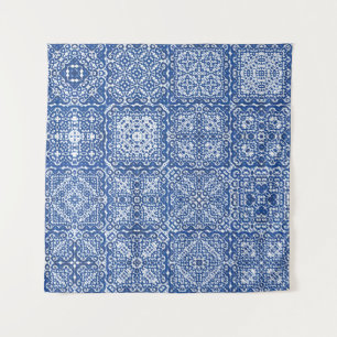 Dekorative Keramik Azulejo Fliesen. Colored de Wandteppich