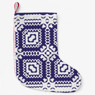 Dekorative Keramik Azulejo Fliesen. Vintage Kleiner Weihnachtsstrumpf