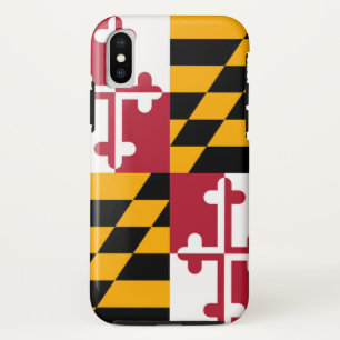 Dekorative Maryland-Staatsflagge Case-Mate iPhone Hülle