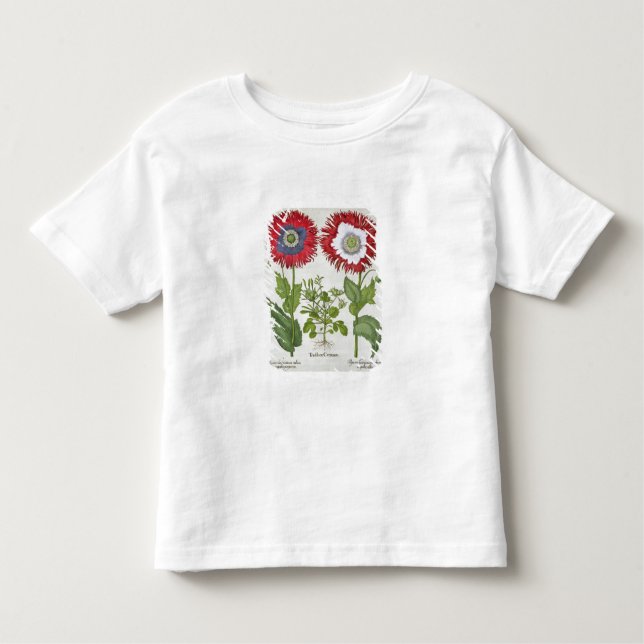 Dekorative Mohnblumen, vom 'Hortus des Kleinkind T-shirt (Vorderseite)