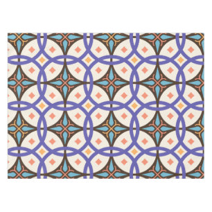Dekorative Mosaik-Keramik Verziertes Fliesenmuster Tischdecke