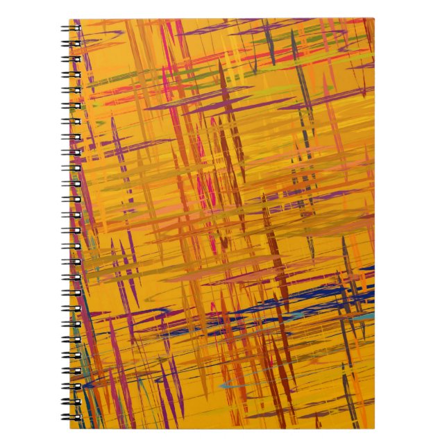 Dekorative Ölmalerei. Dynamik und Kunst. 2d Notizblock (Vorderseite)