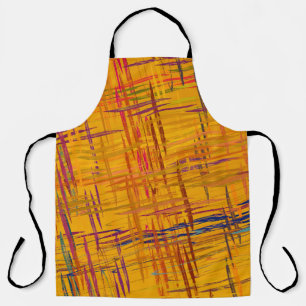Dekorative Ölmalerei. Dynamik und Kunst. 2d Schürze