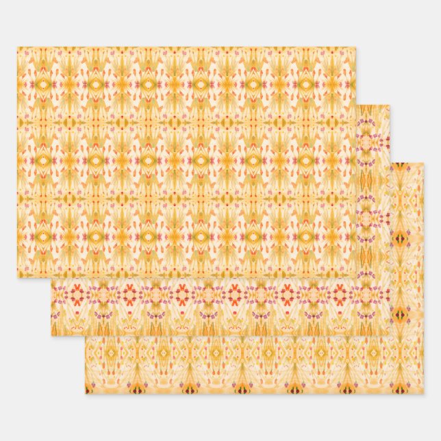 Dekorative Papiertücher, die sich perfekt an Ihre  Geschenkpapier Set (Set)