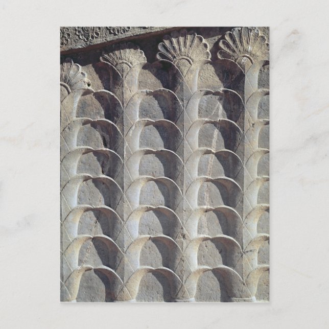 Dekorative Reliefs aus der Osttreppe Postkarte (Vorderseite)