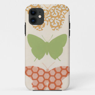 Dekorative Schmetterlings-Muster auf iPhone 11 Hülle