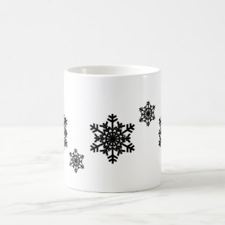 Dekorative Schneeflocke Tasse