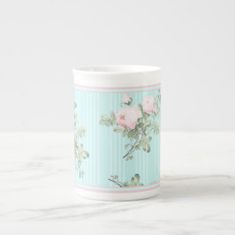 Dekorative Tasse China Shabby Chic Rose