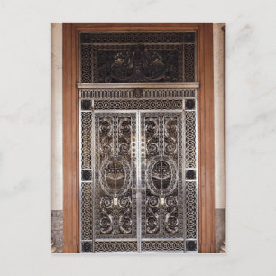 Dekorative Tore der Galerie d'Apollon Postkarte