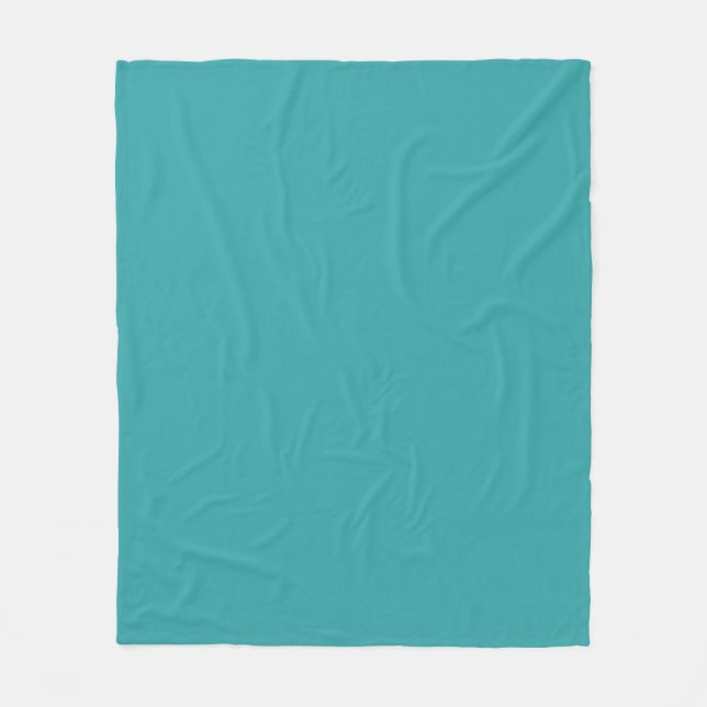 Dekorative Trend-Farbe Elegante blaue Vorlage Fleecedecke (Vorderseite)