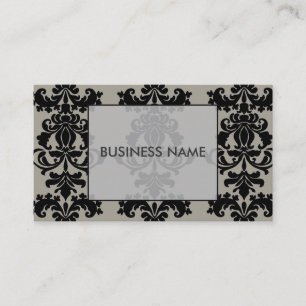 Dekorative Visitenkarte