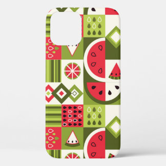 Dekorative Watermelon Elemente Kunst, Dichtung und Case-Mate iPhone Hülle