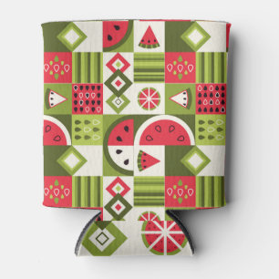 Dekorative Watermelon Elemente Kunst, Dichtung und Dosenkühler