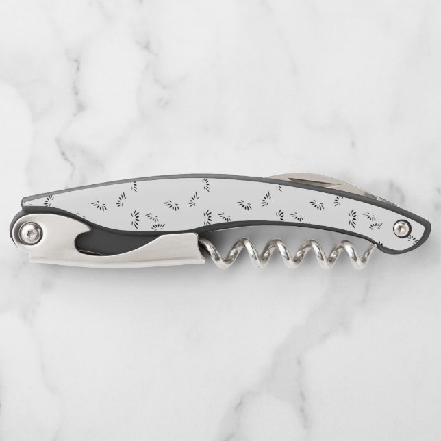 Dekorative, weiche Pfirsichschraube Kellnermesser (Vorderseite)