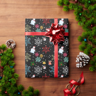 Dekorative Weihnachtsdekoration Geschenkpapier