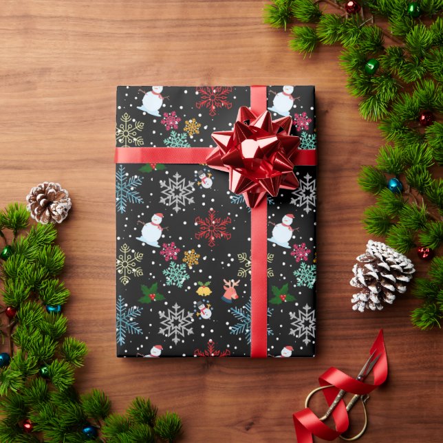 Dekorative Weihnachtsdekoration Geschenkpapier (Feiertagsgeschenk)