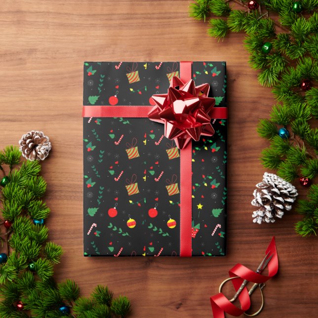 Dekorative Weihnachtsdekoration Oranament Wrapping Geschenkpapier (Feiertagsgeschenk)