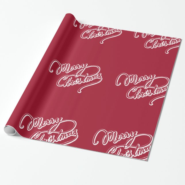 Dekorative Weihnachtsdekoration Oranament Wrapping Geschenkpapier (Ungerollt)