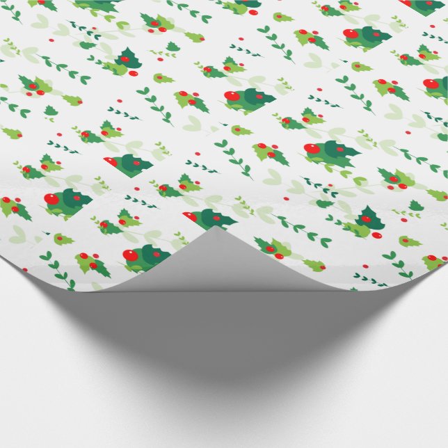 Dekorative Weihnachtsdekoration Oranament Wrapping Geschenkpapier (Ecke)