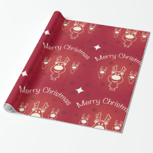 Dekorative Weihnachtsdekoration Oranament Wrapping Geschenkpapier