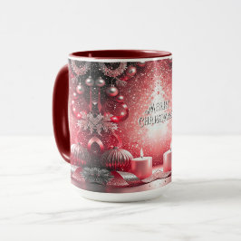 Dekorative Weihnachtsferien-Tasse Tasse