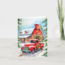 Dekorative Winter-Farmhouse-Weihnachten