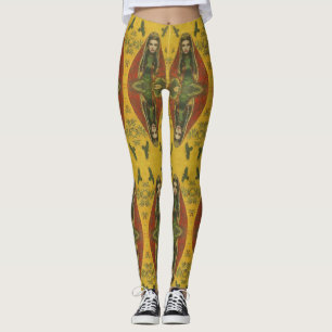 Dekorative Zauberkunst Gotische Leggings