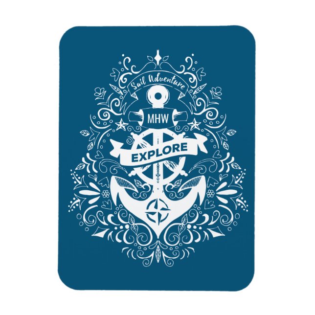 Dekorativer Ankermagnet Magnet (Vertikal)