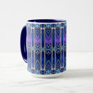 Dekorativer einzigartiger Feiertagsbecher Tasse