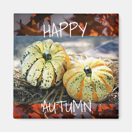 Dekorativer Fall Happy Herbst Kühlschrank Magnet