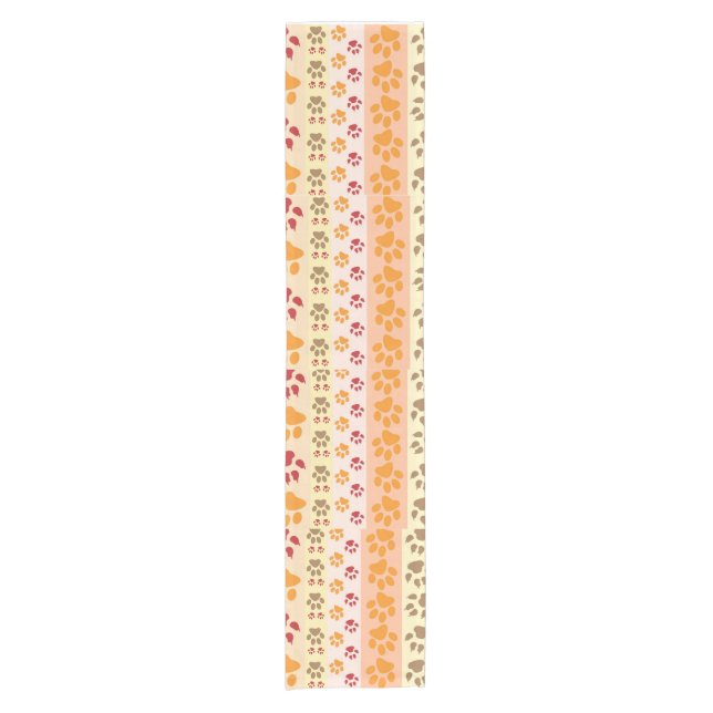 Dekorativer Farbdruck Kurzer Tischläufer (Vorderseite)