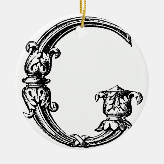 DEKORATIVER G KERAMIKORNAMENT (Vorne)