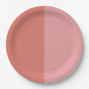 Dekorativer Half And Half Pappteller