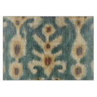 Dekorativer Ikat Gewebe-Entwurf durch Chariklia