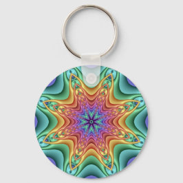 Dekorativer Kaleidoskop-Schlüsselanhänger Schlüsselanhänger