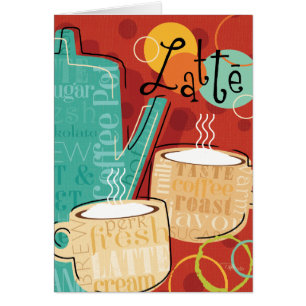 Dekorativer Latte Topf und Schalen