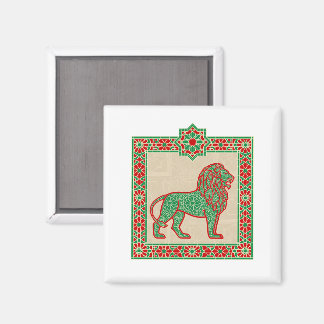 Dekorativer Magnet inspiriert von Marokko