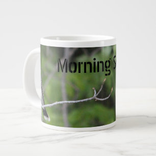 Dekorativer Morning Song Jumbo-Tasse