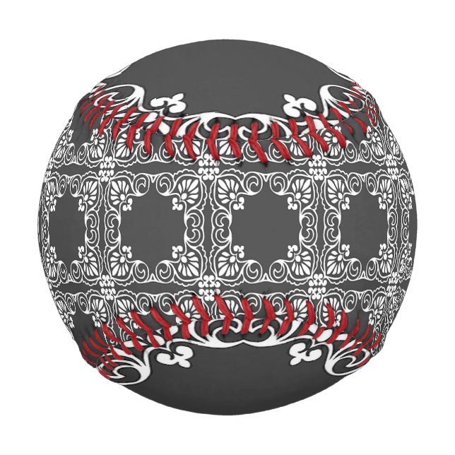 dekorativer Rahmen Baseball (Rückseite)