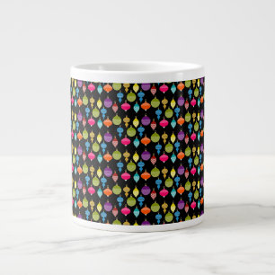 Dekorativer Retro-Weihnachtsdekorationsball Jumbo-Tasse