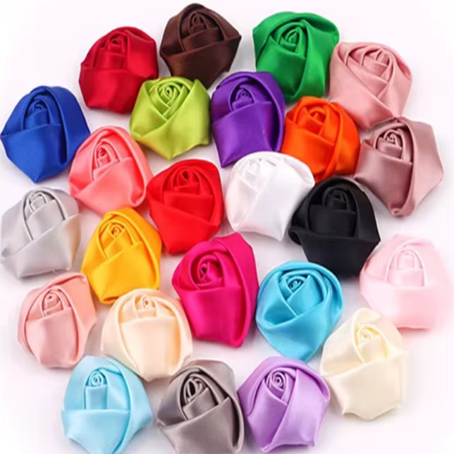 Dekorativer Single Face Sky Blue Satinband (Von Creator hochgeladen)