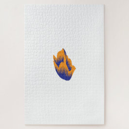 Dekorativer Stil, dunkelblau grün, Wattle Puzzle