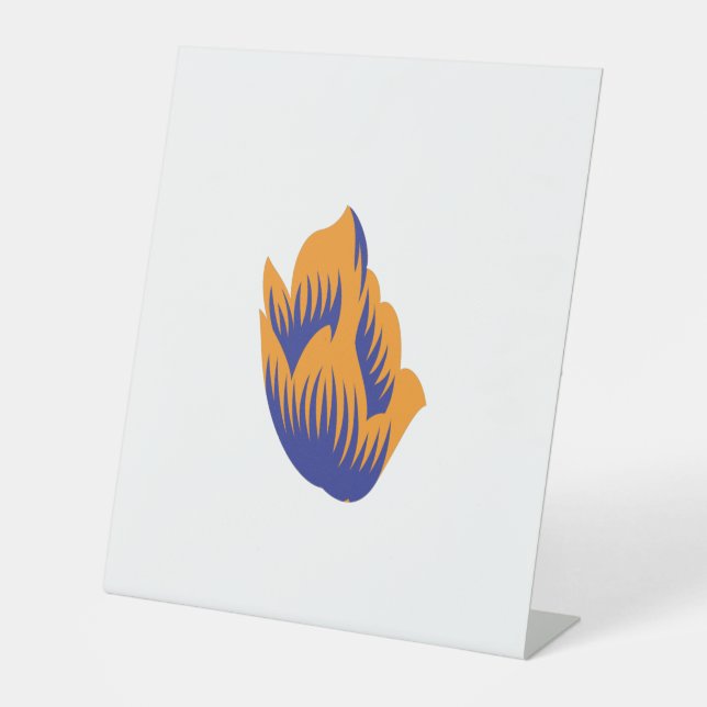 Dekorativer Stil, dunkelblau grün, Wattle Sockelschild (Vorderseite)