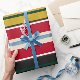Dekorativer Streifen  Geschenkpapier
