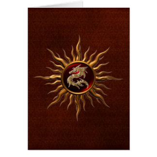 Dekorativer Sun-Drache