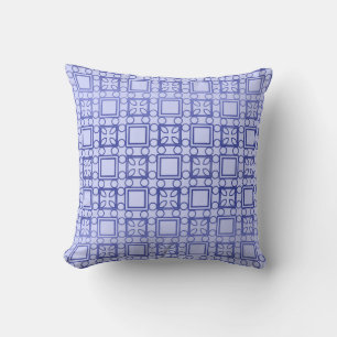 Dekorativer Vintager Stil nahtlos geometrisch Patt Kissen