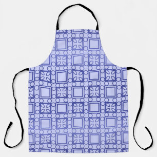 Dekorativer Vintager Stil nahtlos geometrisch Patt Schürze