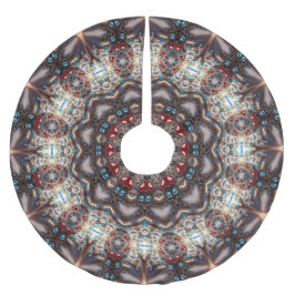 Dekorativer Weihnachtsbaumrock Polyester Weihnachtsbaumdecke