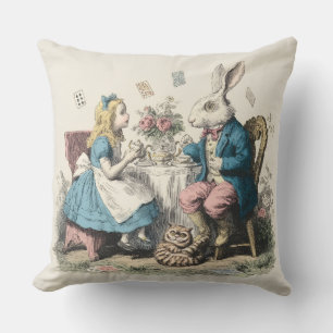 Dekoratives Alice-im-Wunderland-Kissen Kissen